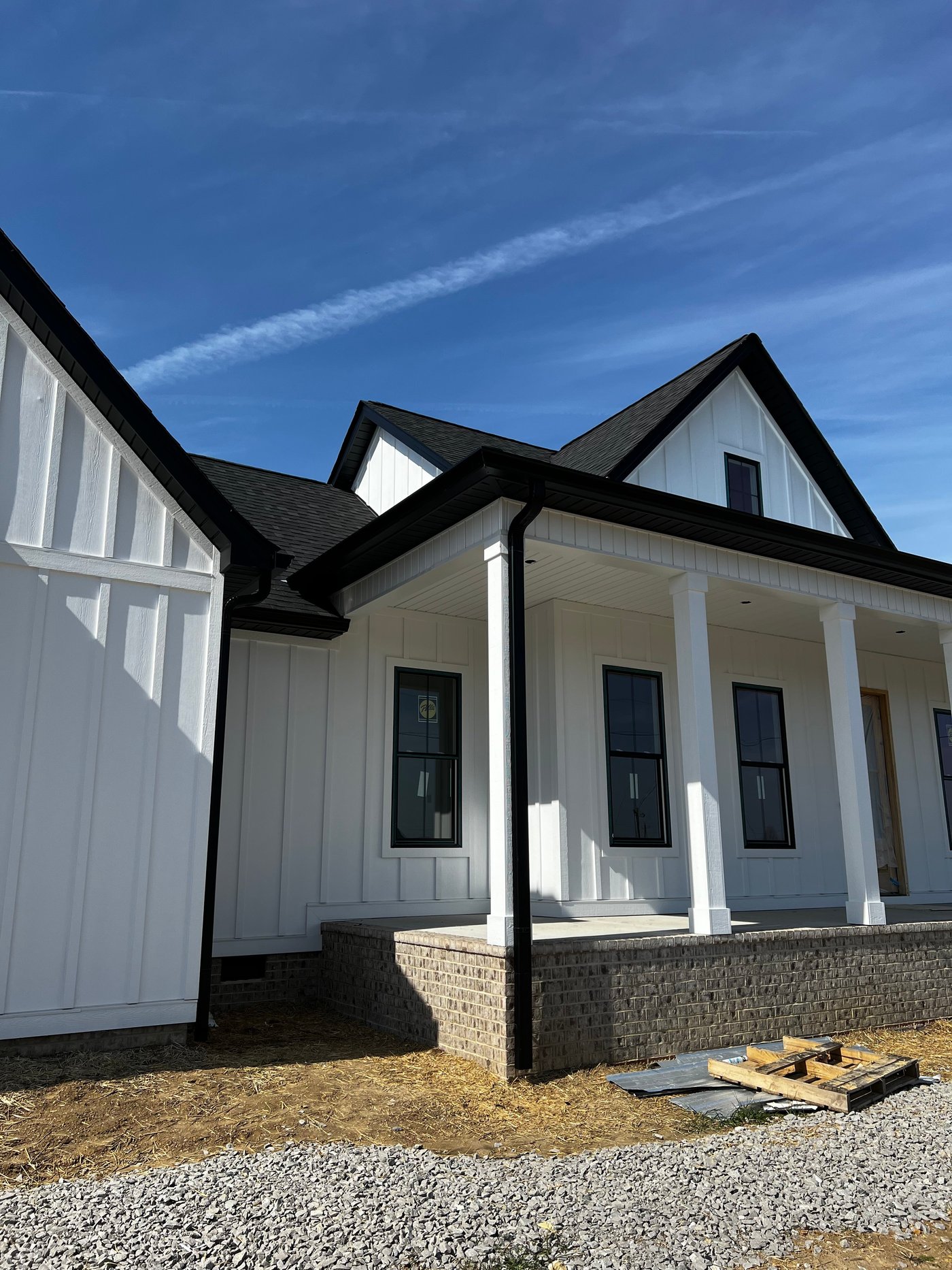 Gutter and roofline on a brick single-story home by Gutter And Covers, Cookeville